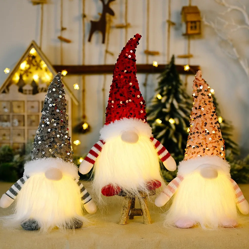 Magical Glowing Gnome Christmas Decor™