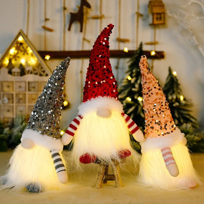 Magical Glowing Gnome Christmas Decor™